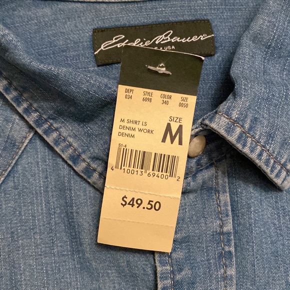 Eddie Bauer Denim LS - Picture 6 of 16